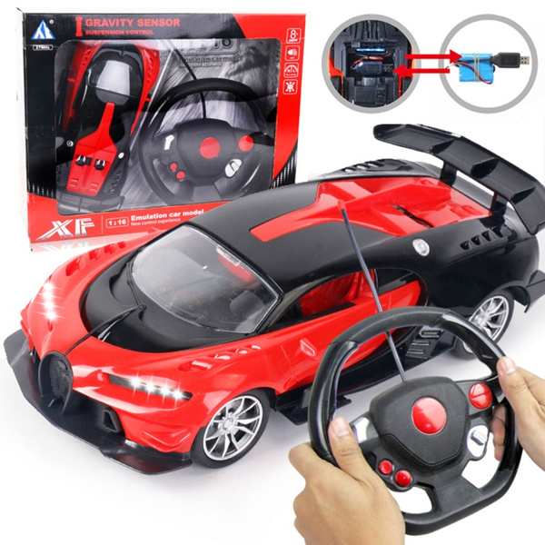 rc car with steering wheel