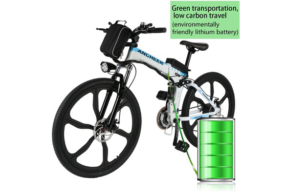 Notfaze 26 inch Electric Mountain Bike 21 Speed 36V 8A Lithium Battery  Electric Bicycle for Adult | Wish