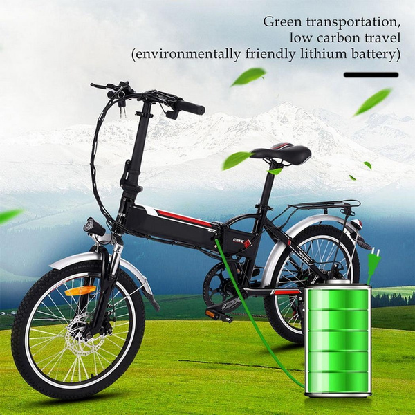 New 18.7 inch Wheel Aluminum Alloy Frame Folding Mountain Bike Cycling  Bicycle White | Wish
