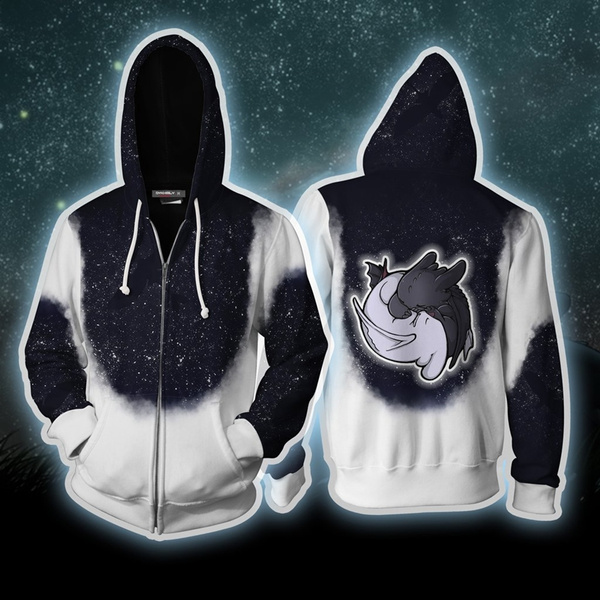 Night fury and 2024 light fury hoodie