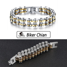 Steel, bicyclechainbracelet, Stainless Steel, Bicycle