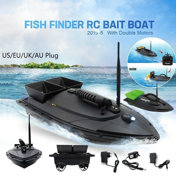 2019 NEW Remote Control Boat 500m Remote Control Fish Finder Fishing Bait  Boat RC Boat Ship Speedboat