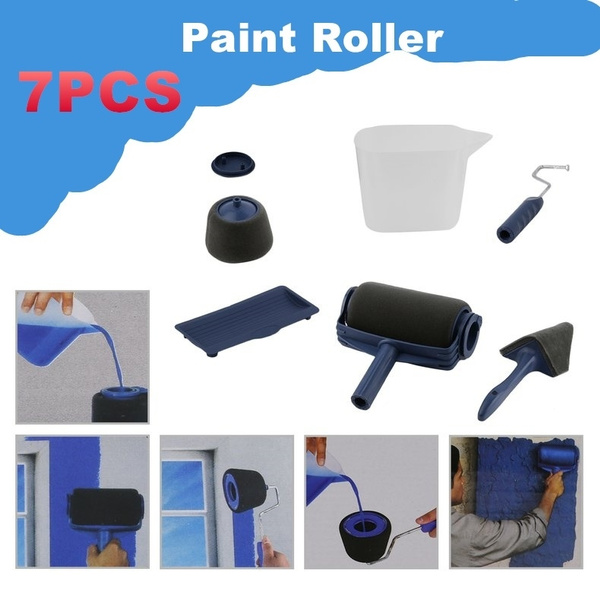 Durable 5 In 1 Paint Roller Kit Painter Facility Tools Roller Paint
