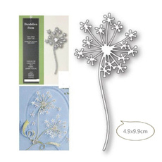 album, Decor, Scrapbooking, dandelion