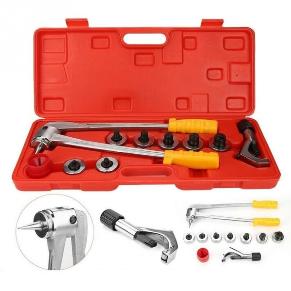 7 Lever Manual Copper Tube Pipe Expander Swaging HVAC Kit Expanding Tool Wish