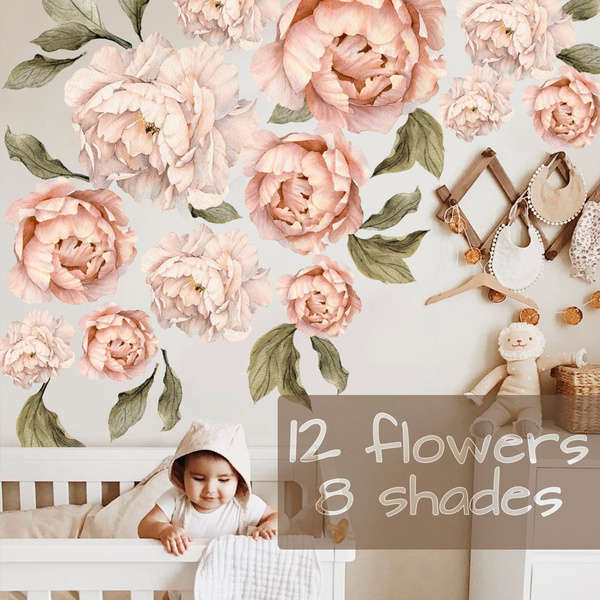 large floral decals