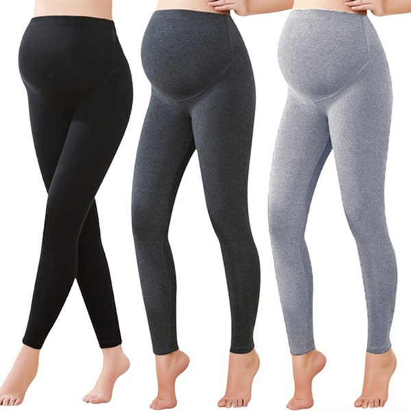 Fitness Cozy High Waist Skinny Maternity Fabric Pregnant Women Pregnancy  Yoga Pants Slim Leggings