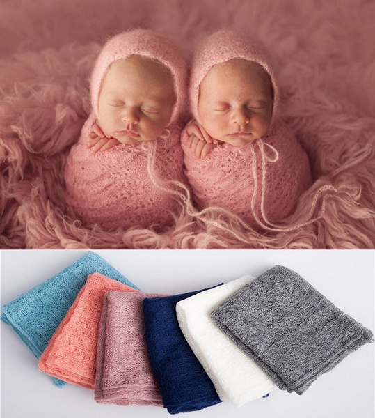 Baby Blankets Newborn Photography Blanket Props Wool Newborn Blanket