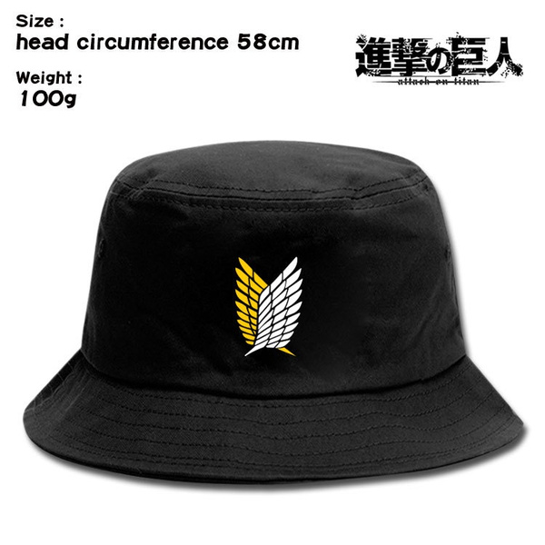 attack on titan bucket hat