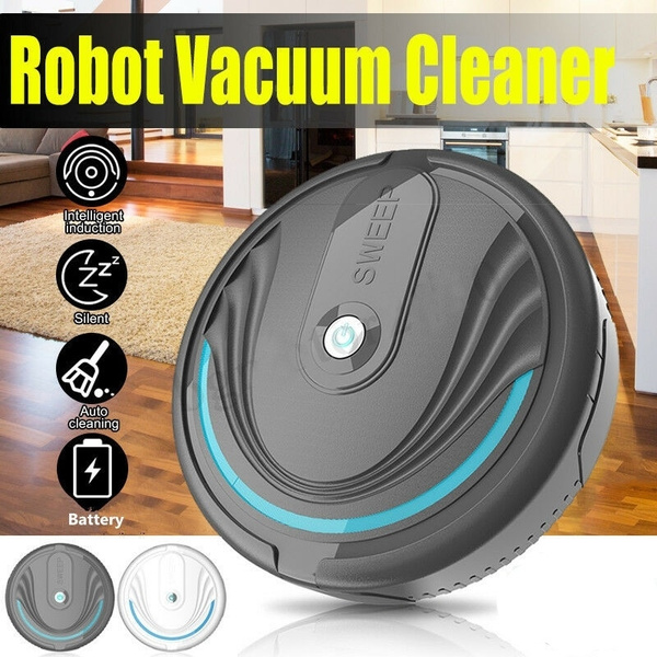 Robot inteligente automático Aspiradora Limpieza de pisos Barredora de  barrido Recargable | Wish