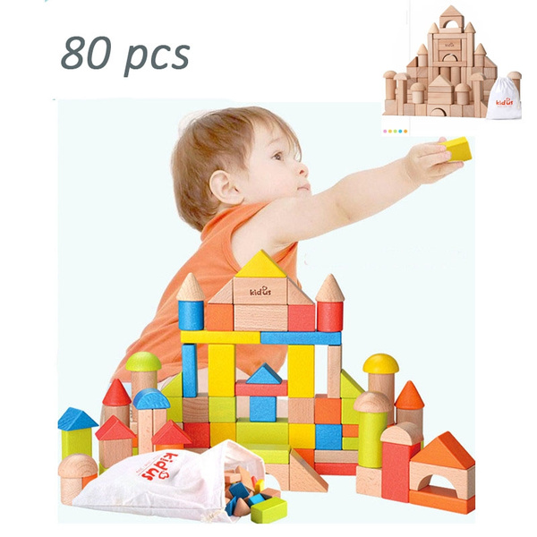 Wooden block hot sale puzzle toy