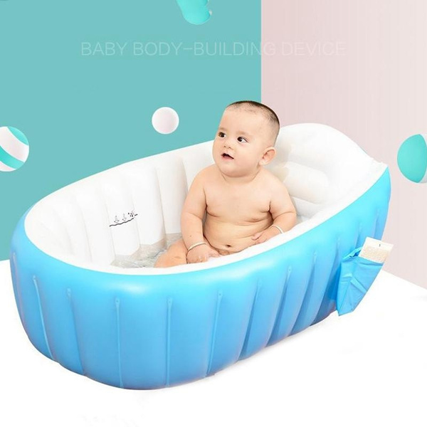 Alilo Baby Inflatable Bathtub Portable, Large Inflatable Bathtub Toddler