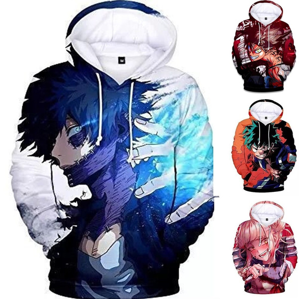 my hero academia zipper moletom com capuz