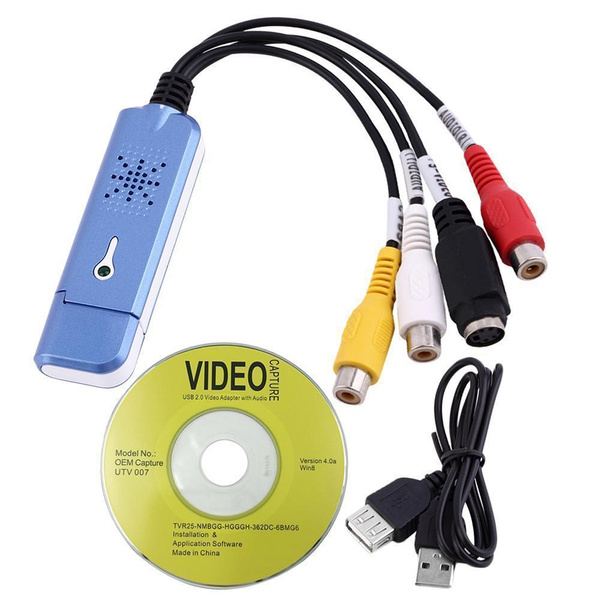 Adaptador De Tarjeta De Audio Y Video Usb 2.0 Fácil De Adaptador De Tarjeta De Audio Y Video Usb 2.0 Fácil De