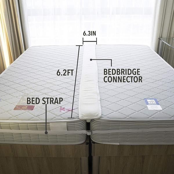 King Connector Bed Bridge Twin, How To Make 2 Twin Beds Into A King Size Bed