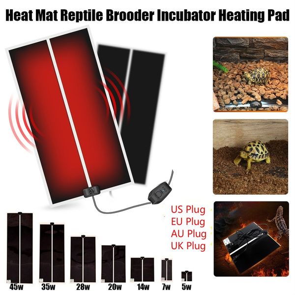 Large heat clearance mat reptile