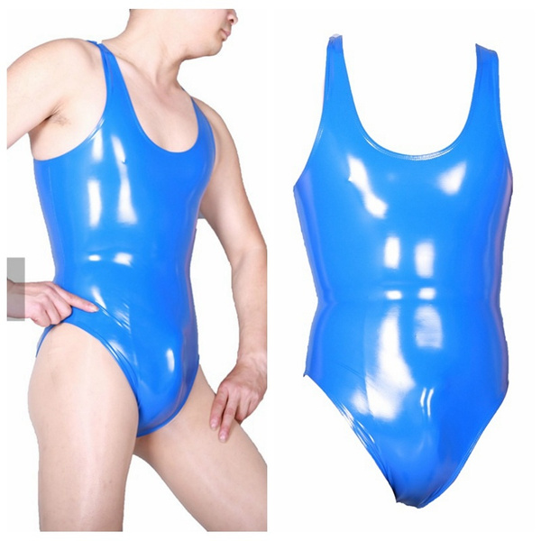 Women PVC Wet Look Monokini Dancewear Bodysuit Swimwear Clubwear Leotard Tops Women PVC Wet Look Monokini Dancewear Bodysuit Swimwear Clubwear Leotard Tops