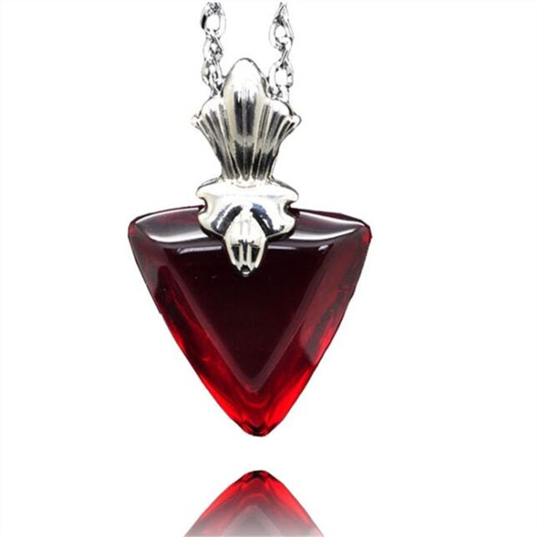 Fate Stay Night Necklace Tohsaka Rin Cosplay Pendants Red Big Size Necklaces Jewelry Women Gift Accessories Pendant Wish - Rin Tohsaka Pendant
