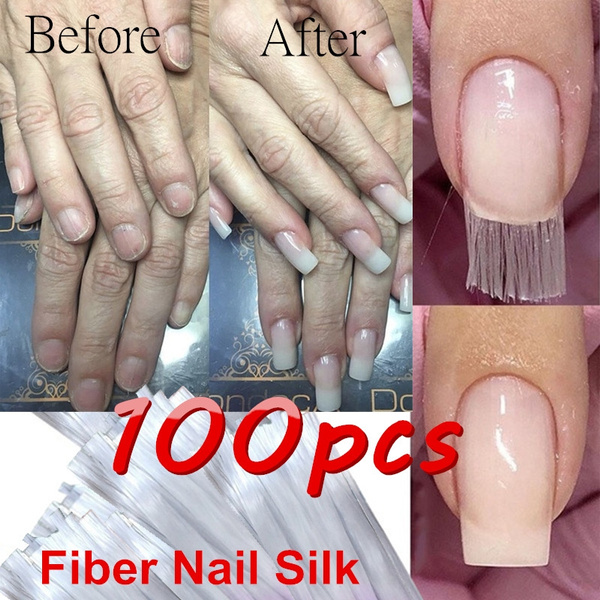Nail Care Nails Extension Fiberglass With Fiber Builder Nail DIY Art Glue  V2U7 | eBay