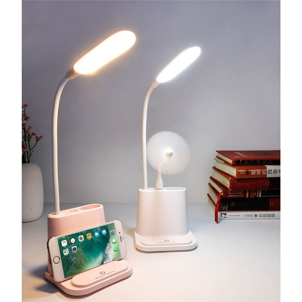 led lamp with pen holder