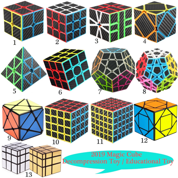 Magic Cube Carbon Fiber, Carbon Fiber Puzzle Toy