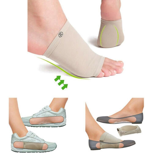 Gel Arch Support Sleeves - 1 Pair - Large