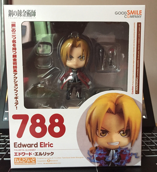Nendoroid Good Smile FullMetal Alchemist #788 Edward Elric Action Figure No Box