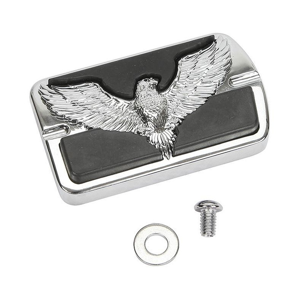 Eagle Chrome Brake Pedal Large Pad For Harley Touring Electra Glide Softail