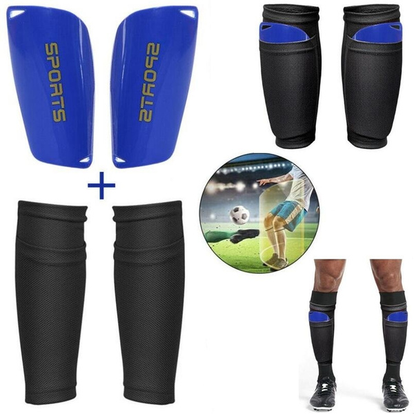 football socks with shin pad pocket