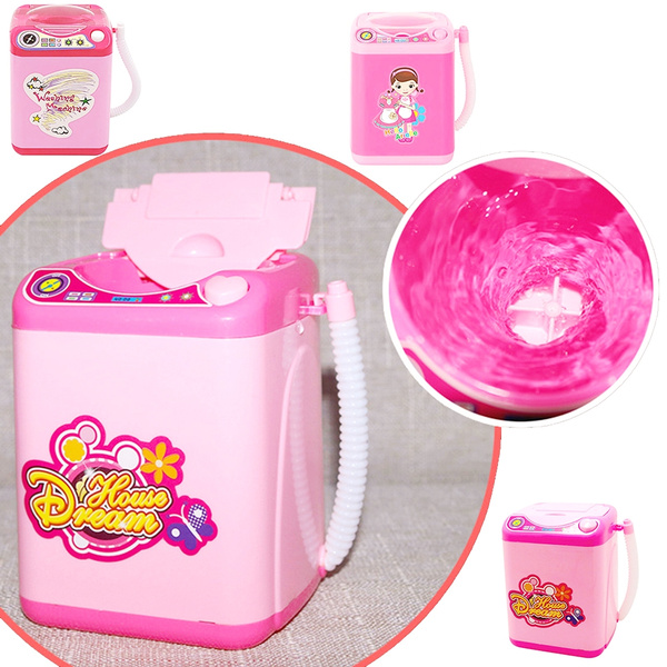 Kekailu Washing Machine Toy,Mini Simulation Washing Machine Children Kids Home Pretend Educational Play Toy,2