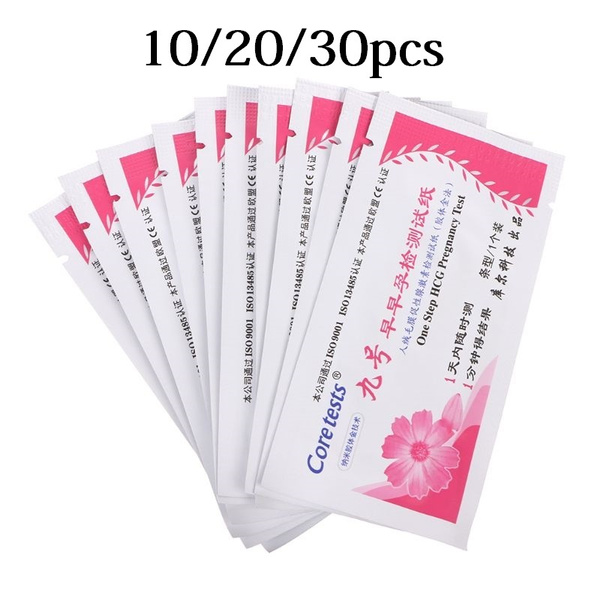 CHBC 1Pc Early Home Detection Pregnancy Test Strips Individually Wrapped Sensitive 