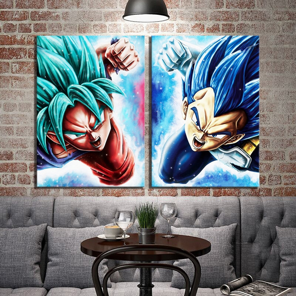 Dragon Ball Z Goku Fight wall decals stickers mural home decor for