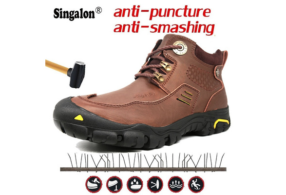Men's Safety Indestructible Work Shoes Steel Toe Ultra X Protection Hiking Boots 