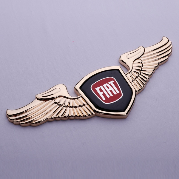 ADESIVO 3D STICKERS Fregio Fiat Punto Evo Cofano Anteriore Posteriore