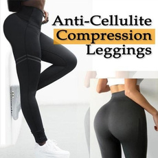 Women High Waist Anti-Cellulite Compression Slim Leggings for Tummy Control and Running Yoga Sport Ropa Deportiva Para Mujer