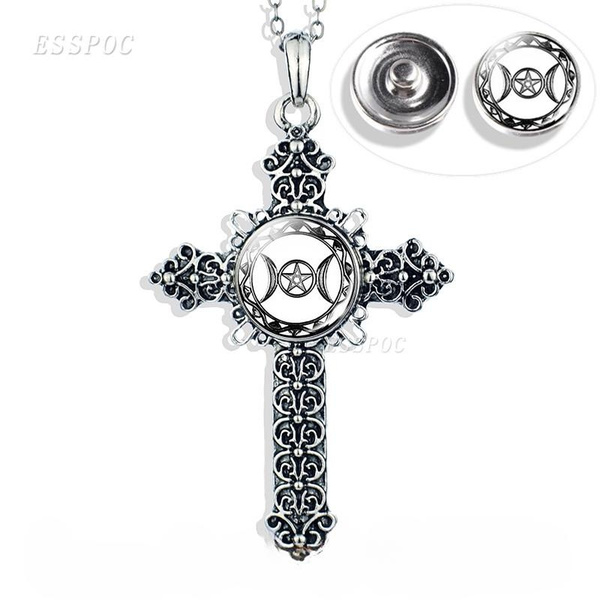 witch of a cross necklace