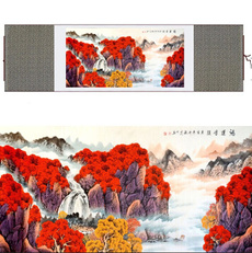 Mountain, art, decorationpainting, chineseartpainting