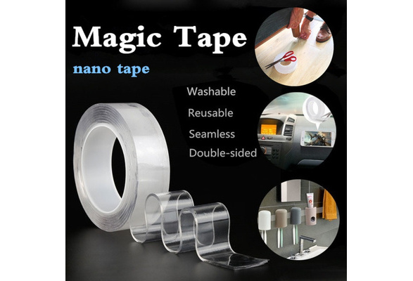 Multi-functional Nano Magic Tape Anti-slip Fixed Adhesive Tape Double-Sided  Traceless Washable Adhesive Tape