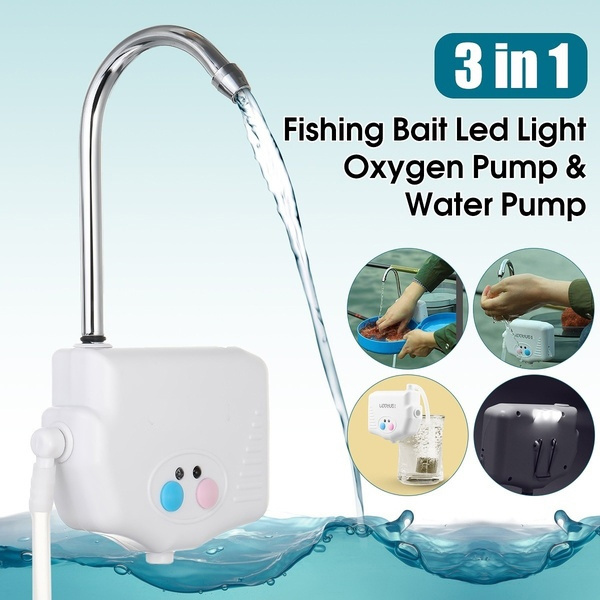 Water Pump Fishing Rechargeable Portable  3 1 Portable Smart Oxygen Water  Pump - 3 1 - Aliexpress
