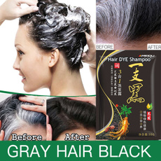 1PC 30g Fast Practical Gray Root Cover Up Black Hair Shampoo Hair Coloring Products about 5 Minitues 5 Colors