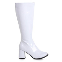 6s white gogo boots