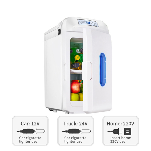 Cooler Warmer Mini Fridge, Mini Electric Refrigerator
