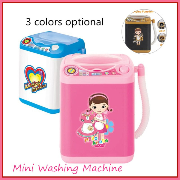 Automatic Mini Washing Machine Makeup Sponge Powder Puff Cleaning Machine 