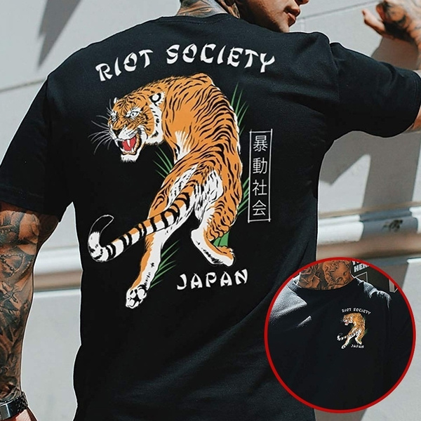 riot society tiger shirt