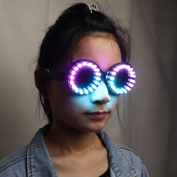 LED Glasses Sunglasses Goggles For Party Dancing Glowing LED Mask Rave  Glasse EDM Party DJ Stage Laser Show - DJ Drops and Jingles