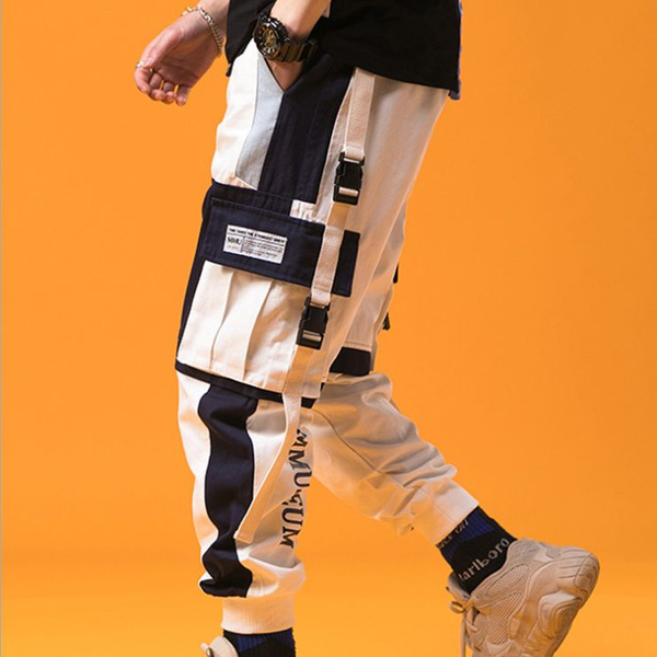 cargo pants with ribbon