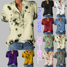 blouse, Summer, Blouses & Shirts, Floral print