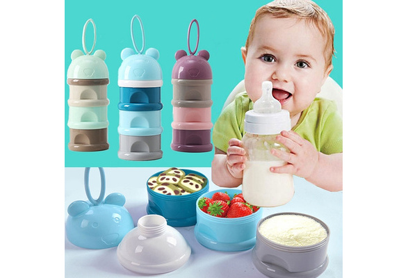 protein❣ Portable Protein Container Milk Food Container Storage Feeding Box  Travel Bottle