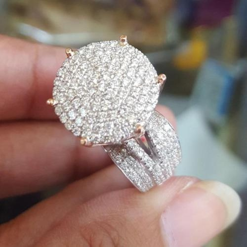 Sterling, DIAMOND, Women Ring, 925 silver rings