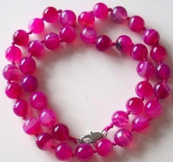 10MM ANTIQUE ART DECO GENUINE RARE PINK 
